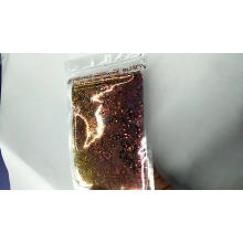 El brillo de color de cambio de ángulo Chameleon Glitter para esmalte de uñas resistente a los disolventes